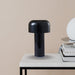 elevenpast Shroom Portable and Rechargeable Lamp Black | White