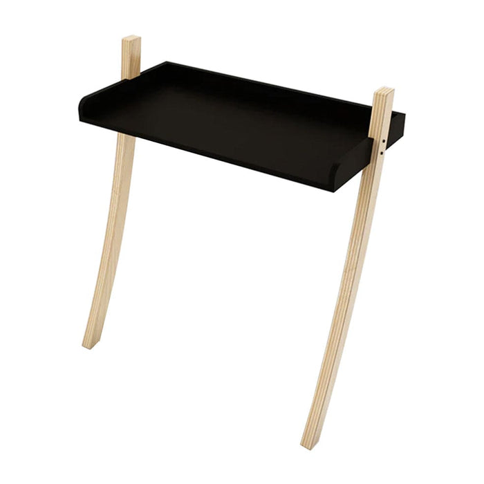 elevenpast Desks Black Leaning Wooden Desk | White or Black