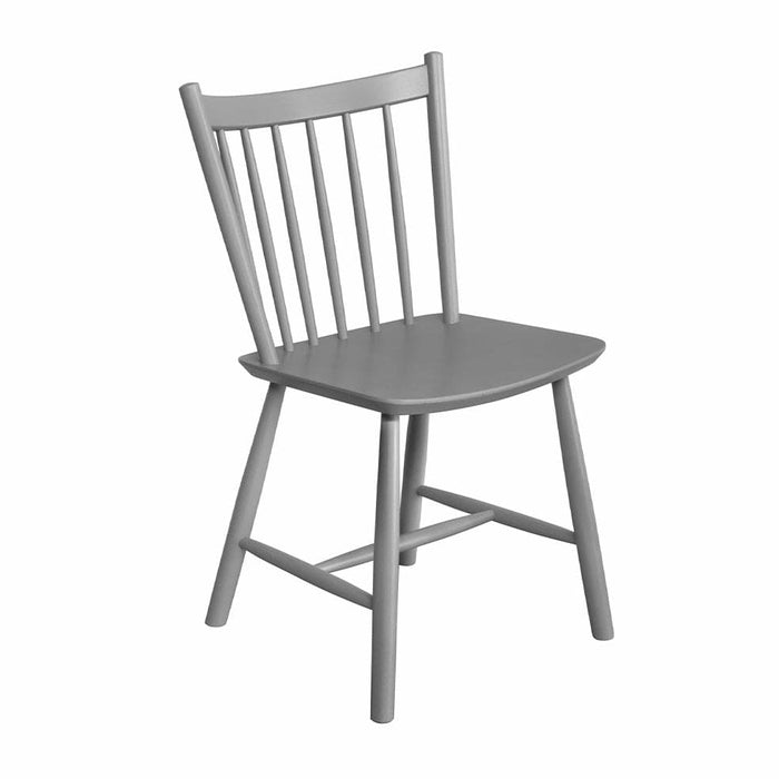 elevenpast Grey Kyoto Dining Chair Solid Wood 9115