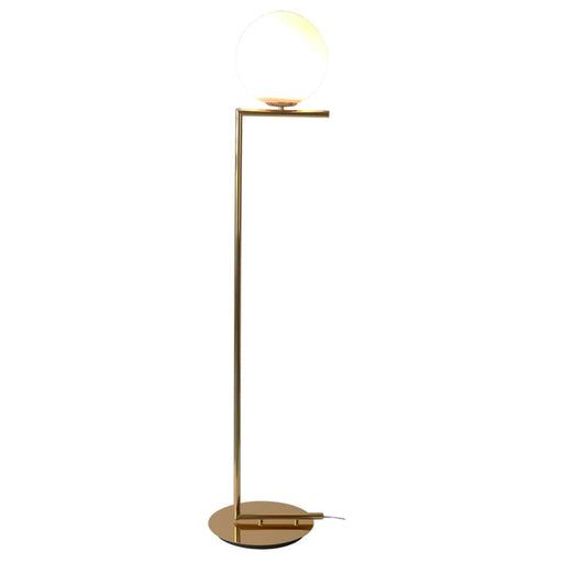 elevenpast Floor lamp Shelby Metal Floor Lamp Gold CA-KLT1626/F