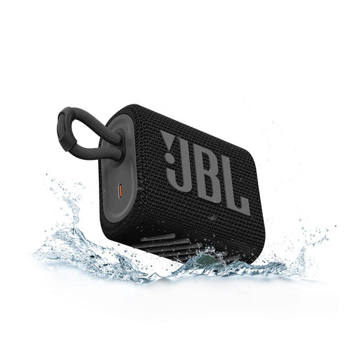 JBL Speakers JBL GO 3 Portable Bluetooth Speaker Black OH4530 5003637436