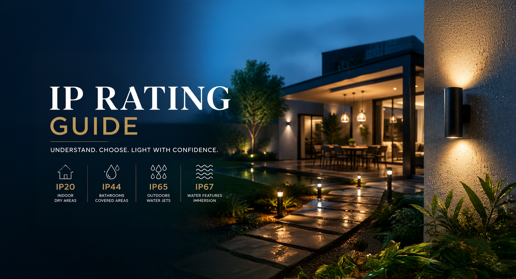 IP Rating Guide: What Do IP20, IP44, IP65 and IP67 Mean?
