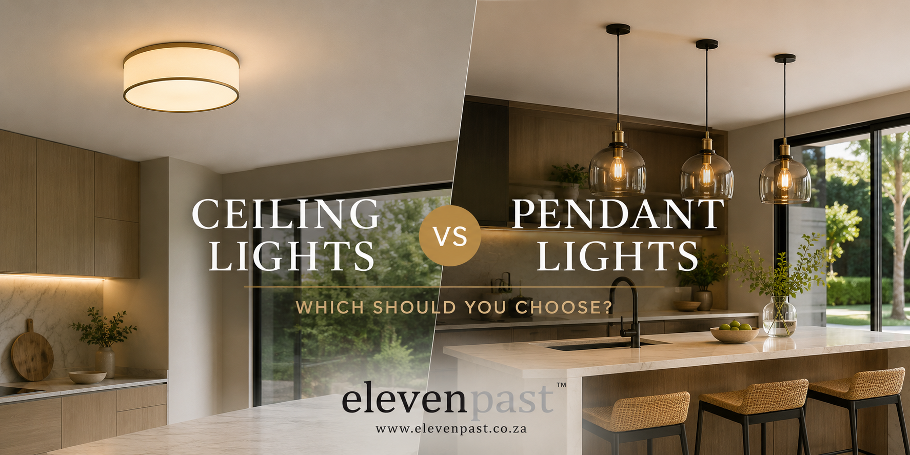 Ceiling Lights vs Pendant Lights: Which Should You Choose?