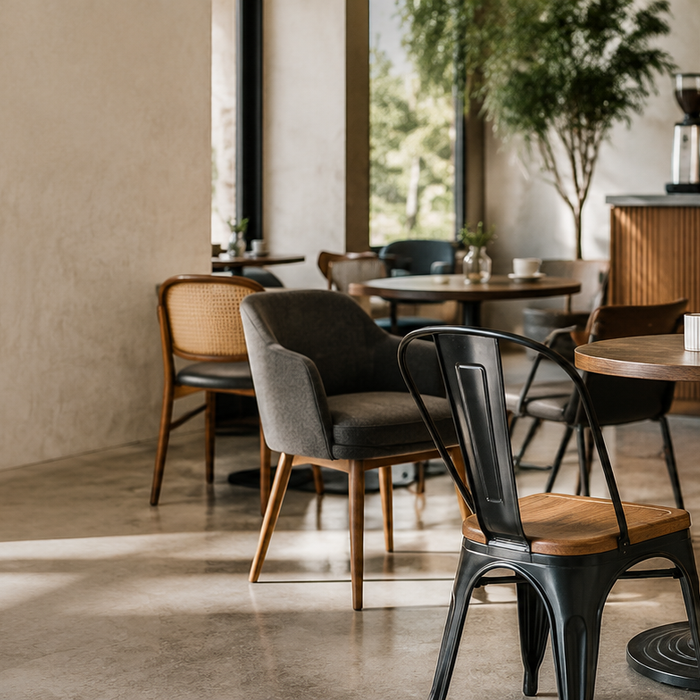 Cafe Chairs: Essential Guide to Choosing Durable Seating for Your Coffee Shop
