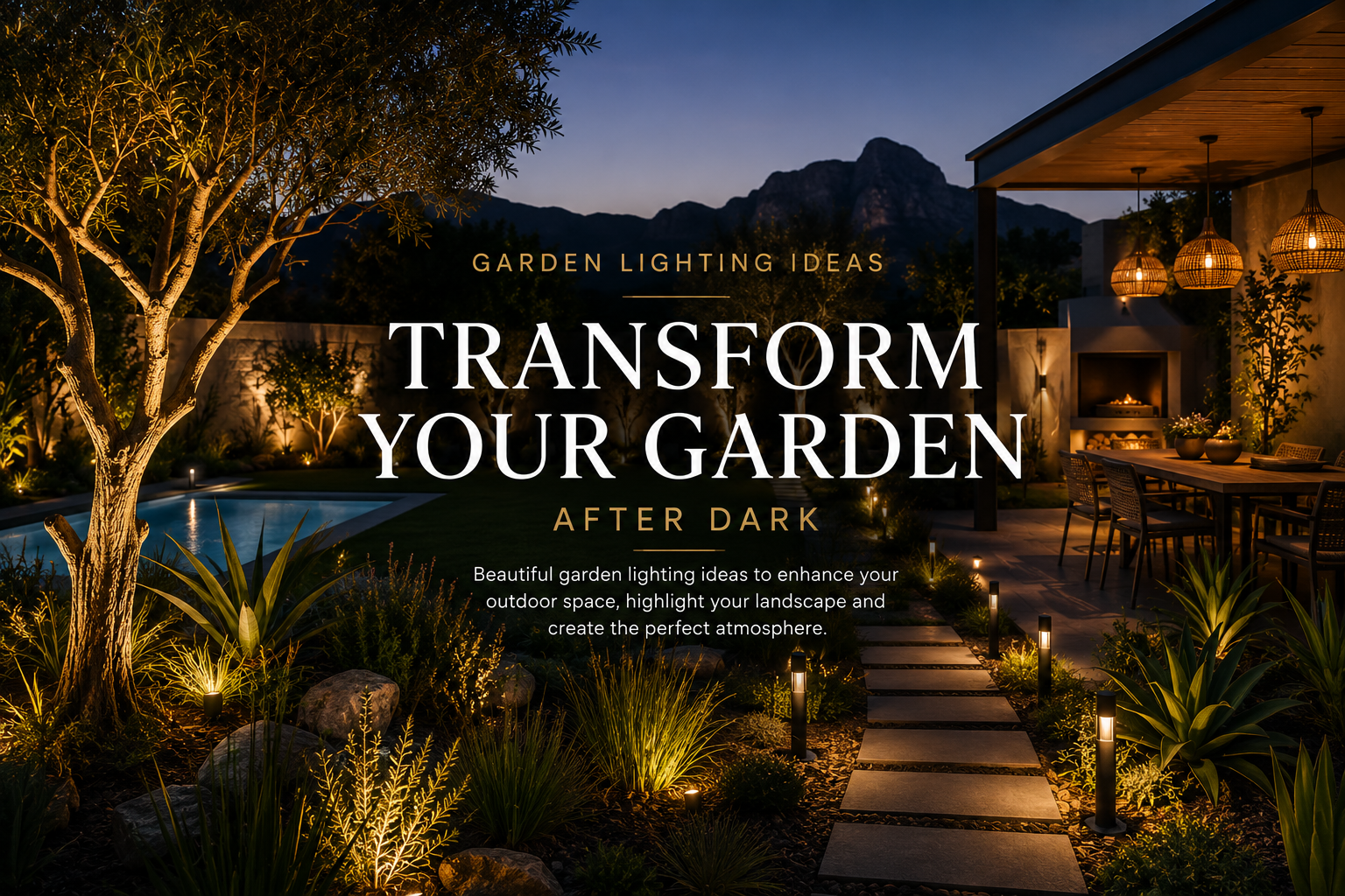 Garden Lighting Ideas: Transform Your Outdoor Space After Dark