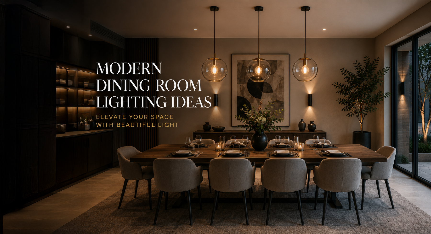 Modern Dining Room Lighting Ideas: The Complete Guide