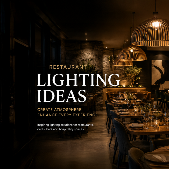 Restaurant Lighting Ideas: How Great Lighting Creates Unforgettable Dining Experiences