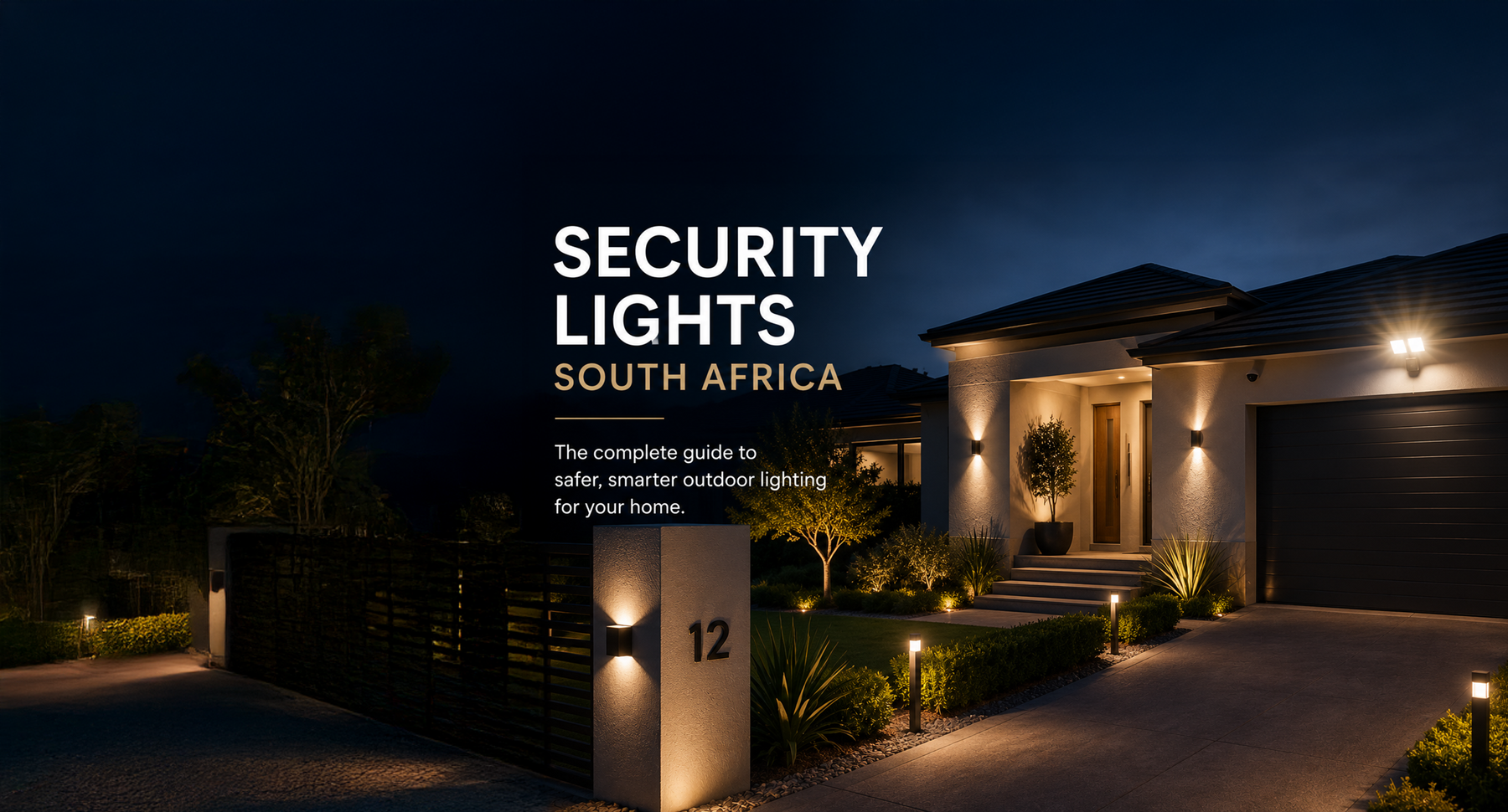 Security Lights in South Africa: The Complete Guide to Safer, Smarter Outdoor Lighting