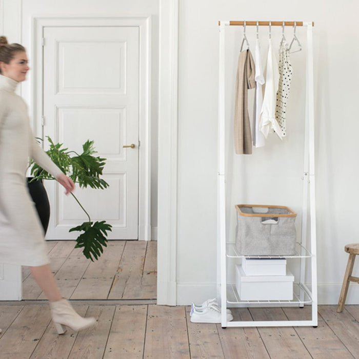 Brabantia clothing rack Linn Clothes Rack, Small - Black | White
