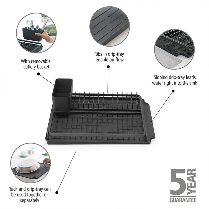 Brabantia dish rack Dish Drying Rack - Light Grey | Dark Grey