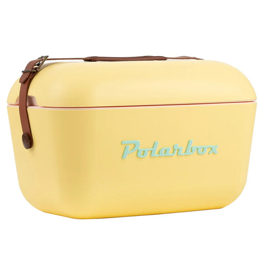 elevenpast 20L Polarbox Retro Cooler Box 20L / 12L Yellow 10002 8436582992549