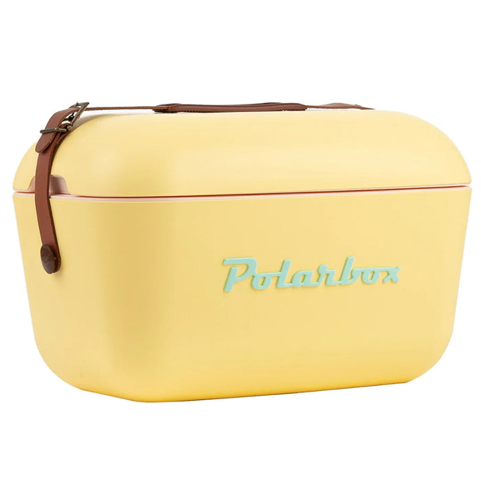 elevenpast 20L Polarbox Retro Cooler Box 20L / 12L Yellow 10002 8436582992549