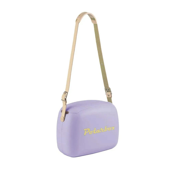 elevenpast Beverage Cooler Polarbox Retro Cooler Box 6L Lilac Yellow | Includes 2 Lunch Boxes 10013 8436582993492
