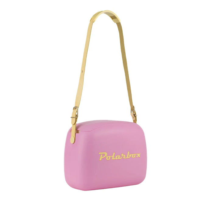 elevenpast Beverage Cooler Polarbox Retro Cooler Box 6L Bubblegum Pink | Includes 2 Lunch Boxes 10013 8436582993492