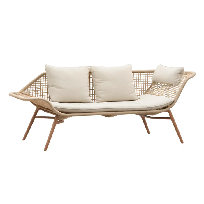 elevenpast Outdoor chaise Bahama Patio Chaise - White 100188