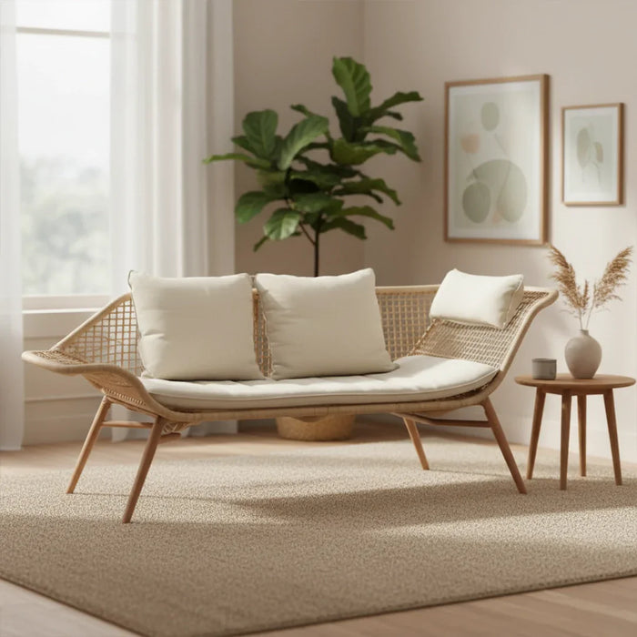 elevenpast Outdoor chaise Cubango Patio Chaise - White 100188