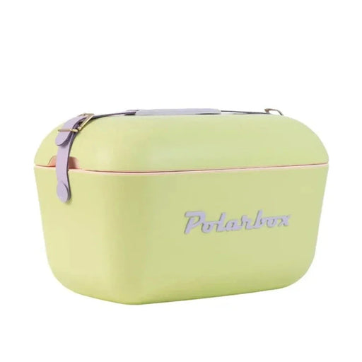 elevenpast Beverage Cooler 12L Polarbox Retro Cooler Box 12L | 20L Lime and Malva 10034 8436582993850