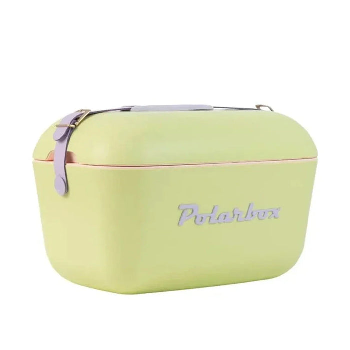 elevenpast Beverage Cooler 12L Polarbox Retro Cooler Box 12L | 20L Lime and Malva 10034 8436582993850