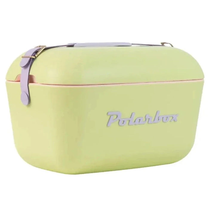 elevenpast Beverage Cooler 20L Polarbox Retro Cooler Box 12L | 20L Lime and Malva 10035 8436582993775