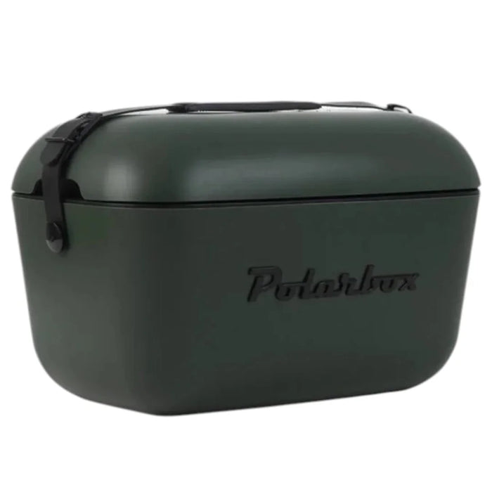 Polarbox Retro Cooler Box 20L Green Forest Black 