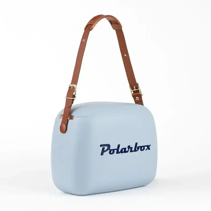 elevenpast Polarbox Retro Cooler Box 6L Denim Blue | Includes 2 Lunch Boxes 10039