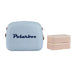 elevenpast Polarbox Retro Cooler Box 6L Denim Blue | Includes 2 Lunch Boxes 10039