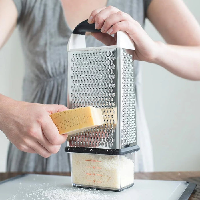 elevenpast Food grater OXO Stainless Steel Box Grater 1057961 719812005973