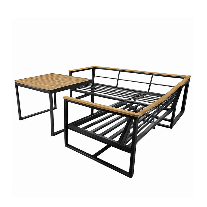 elevenpast patio set Oracle 2 Piece Corner and Table Patio Set 105868