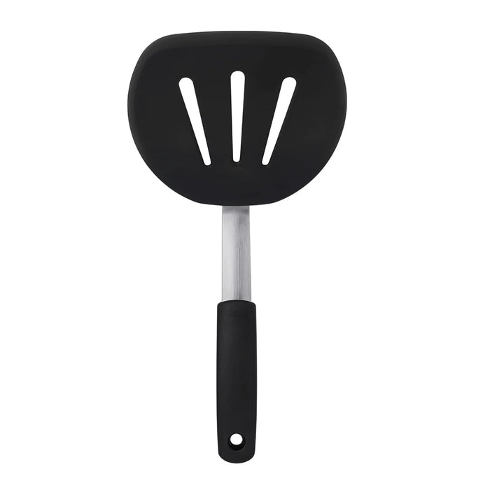 elevenpast pancake turner OXO Good Grips Silicone Flexible Pancake Turner – Black 1071533 719812018430