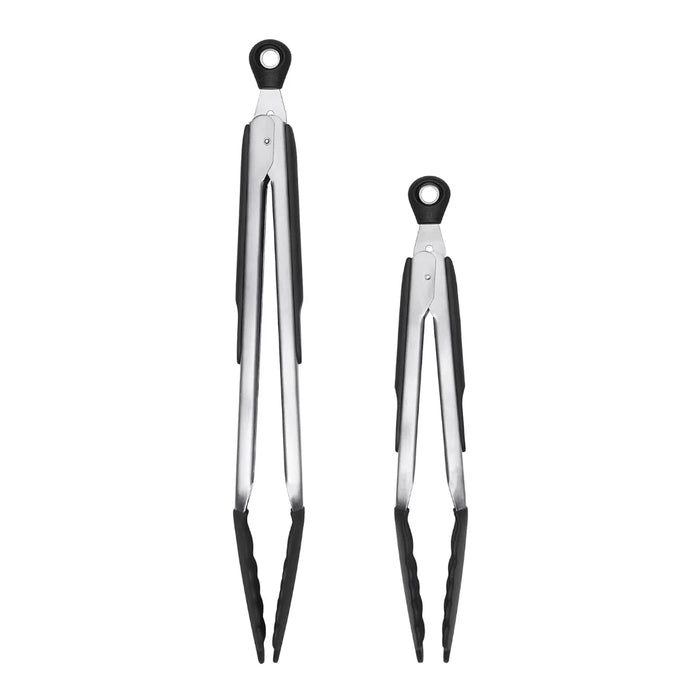 elevenpast food tongs 9 Inch OXO Silicone Tongs 9 Inch | 12 Inch 1101880 719812030180