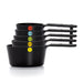 elevenpast measuring cups OXO Good Grips 6-Piece Interlocking Measuring Cup Set – Black 11121701 719812042183
