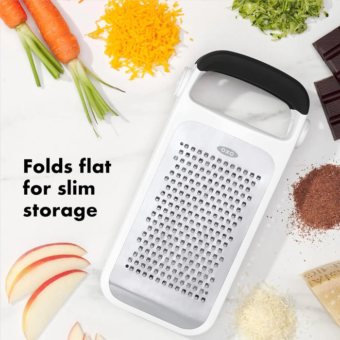 elevenpast Food grater OXO Etched Two-Fold Grater 11216000 719812683157