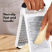 elevenpast Food grater OXO Etched Two-Fold Grater 11216000 719812683157