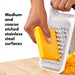 elevenpast Food grater OXO Etched Two-Fold Grater 11216000 719812683157