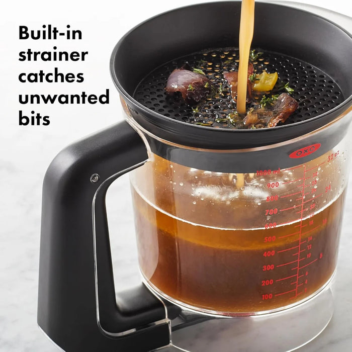 elevenpast measuring jugs OXO Gravy Fat Separator - 4 Cups 11228900 719812684451