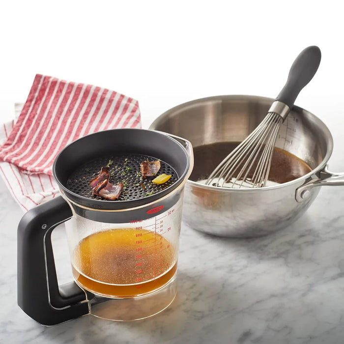 elevenpast measuring jugs OXO Gravy Fat Separator - 4 Cups 11228900 719812684451