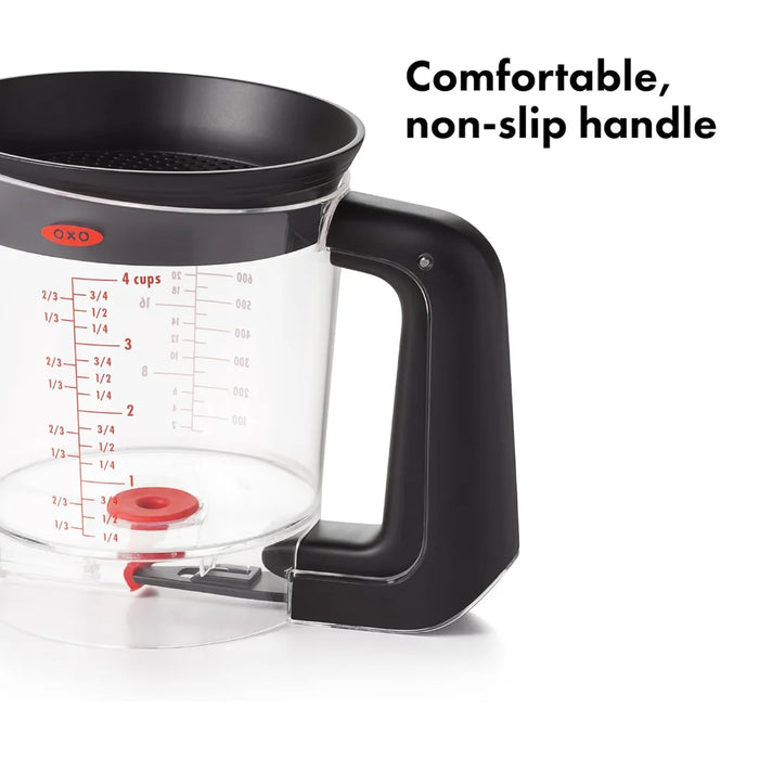 elevenpast measuring jugs OXO Gravy Fat Separator - 4 Cups 11228900 719812684451