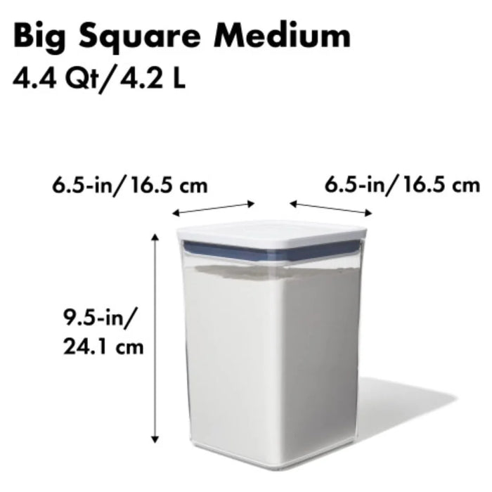 OXO POP Container Big Square Medium - 4L 