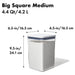 OXO POP Container Big Square Medium - 4L 
