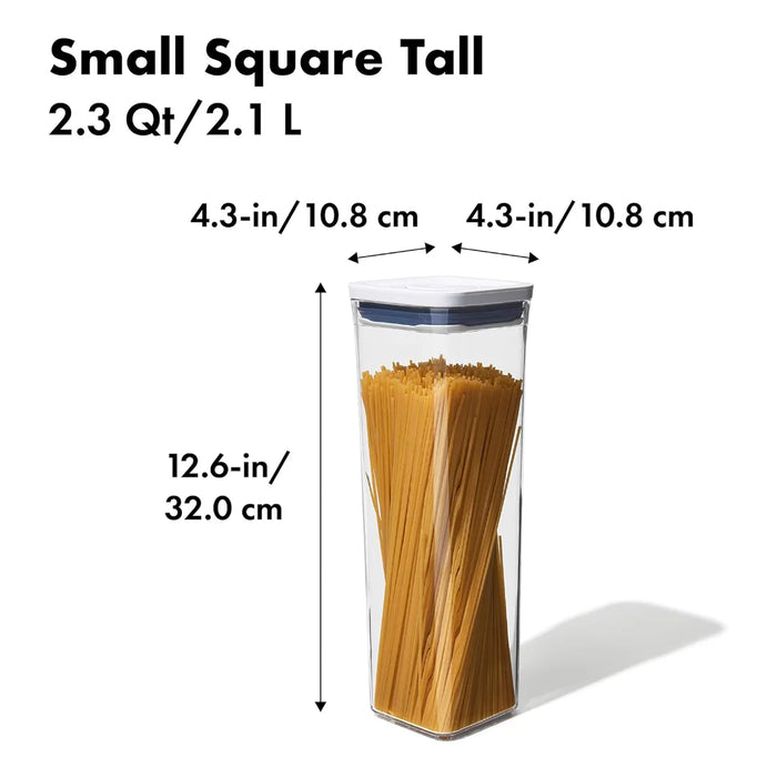 OXO POP Small Square - Tall, 2.1L 