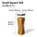 OXO POP Small Square - Tall, 2.1L 