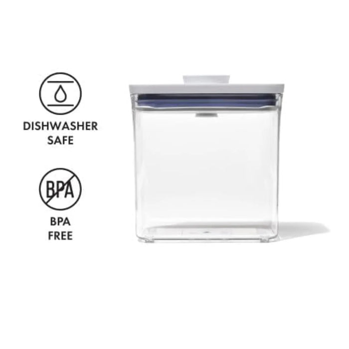 OXO POP 2.0 Rectangle Short - 1.6L 