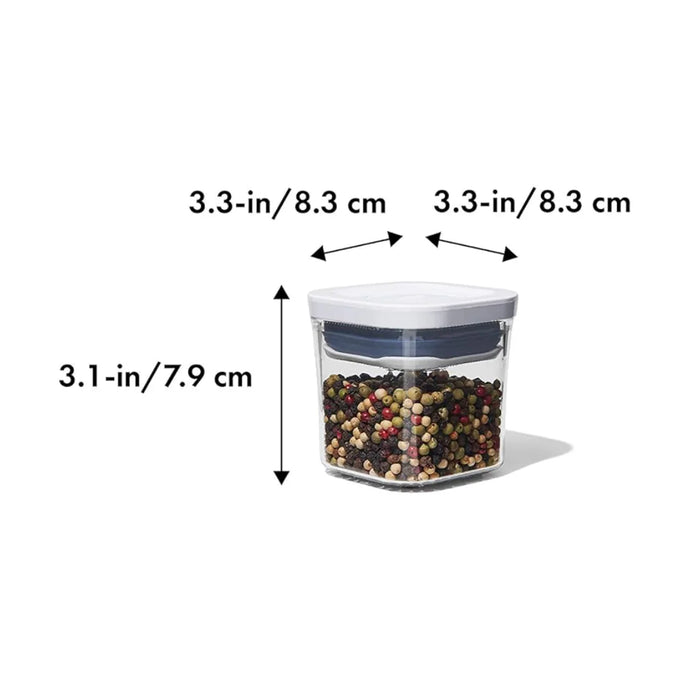 elevenpast measuring jugs OXO Good Grips 4-Piece Mini POP Container Set 11236100 719812685175