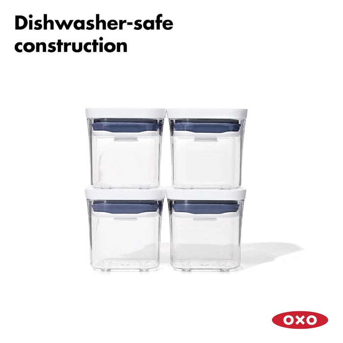 elevenpast measuring jugs OXO Good Grips 4-Piece Mini POP Container Set 11236100 719812685175