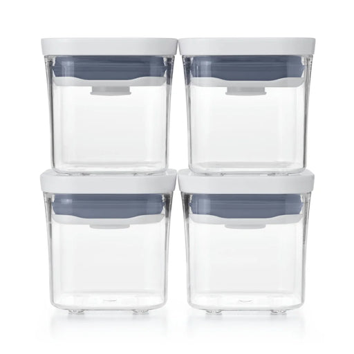 elevenpast measuring jugs OXO Good Grips 4-Piece Mini POP Container Set 11236100 719812685175