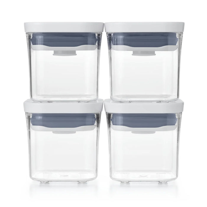 elevenpast measuring jugs OXO Good Grips 4-Piece Mini POP Container Set 11236100 719812685175