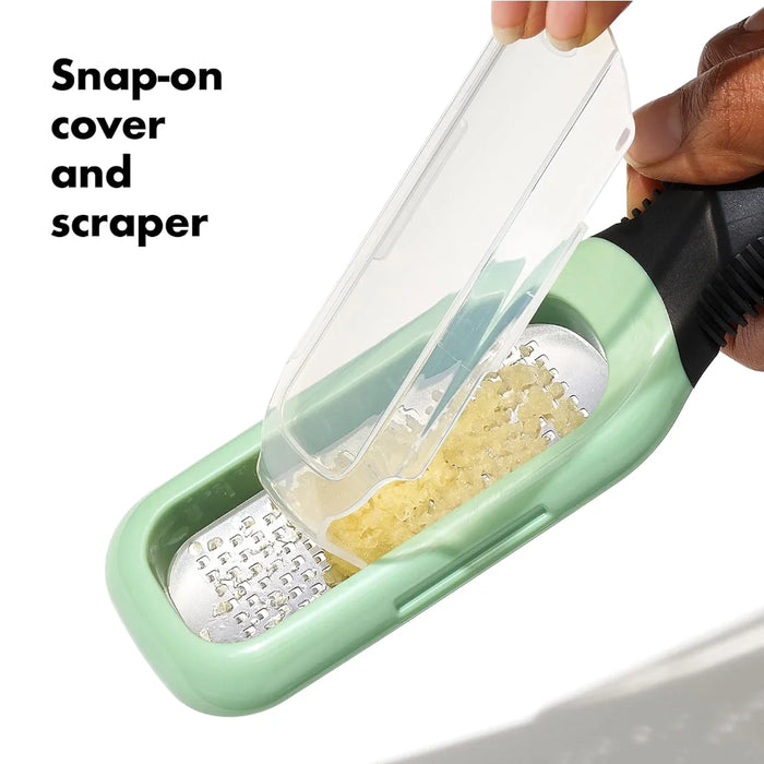 elevenpast Food grater OXO Etched Ginger and Garlic Grater 11273000 719812688886
