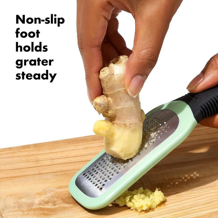 elevenpast Food grater OXO Etched Ginger and Garlic Grater 11273000 719812688886