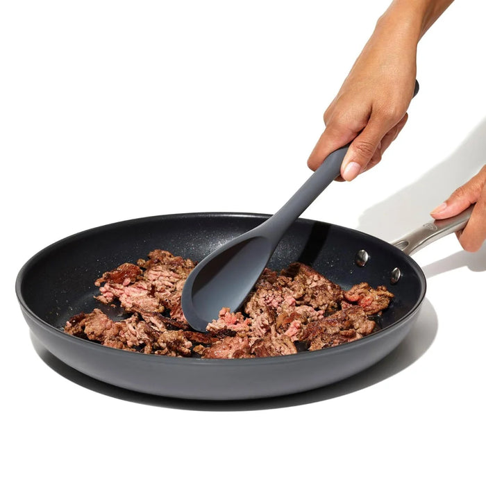 elevenpast spatula OXO Silicone Chop and Stir Cooking Spoon - Peppercorn 11281800 719812689760