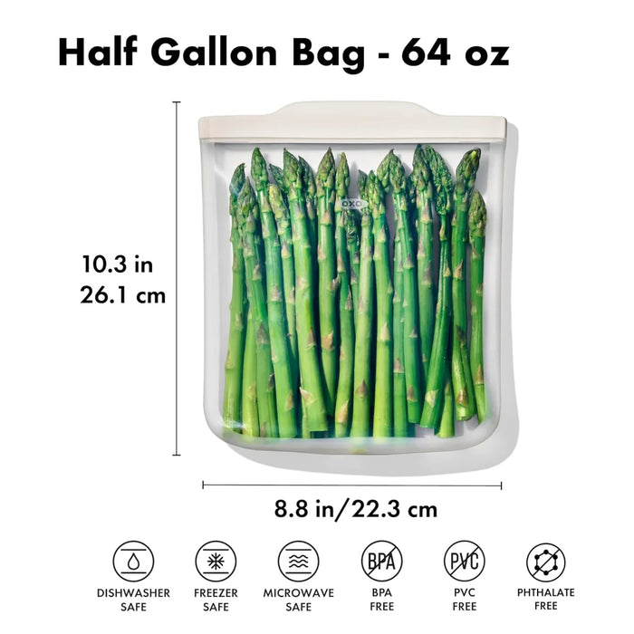 OXO Silicone Flat Reusable Bag - 1.8l 